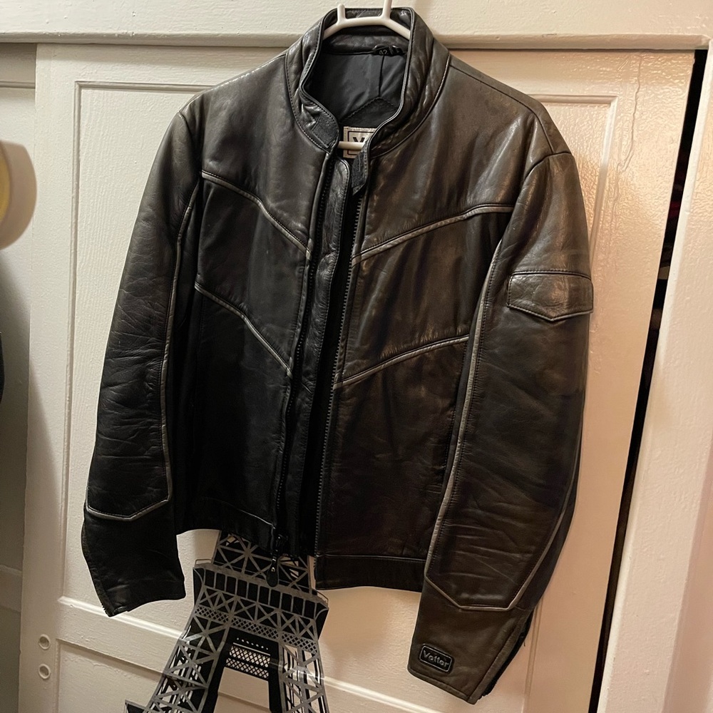 Vintage Vetter motorcycle/fashion leather jacket size 42